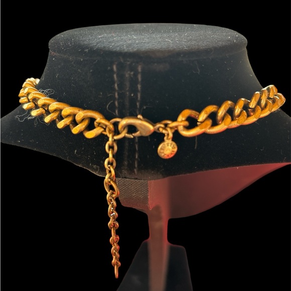 J Crew chunky necklace! Blues, pale pink, clear stones. Great style! - Picture 5 of 5